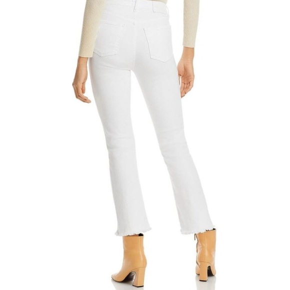 Jonathan Simkhai RIVER STRAIGHT LEG DENIM White Size 29 - Picture 2 of 9